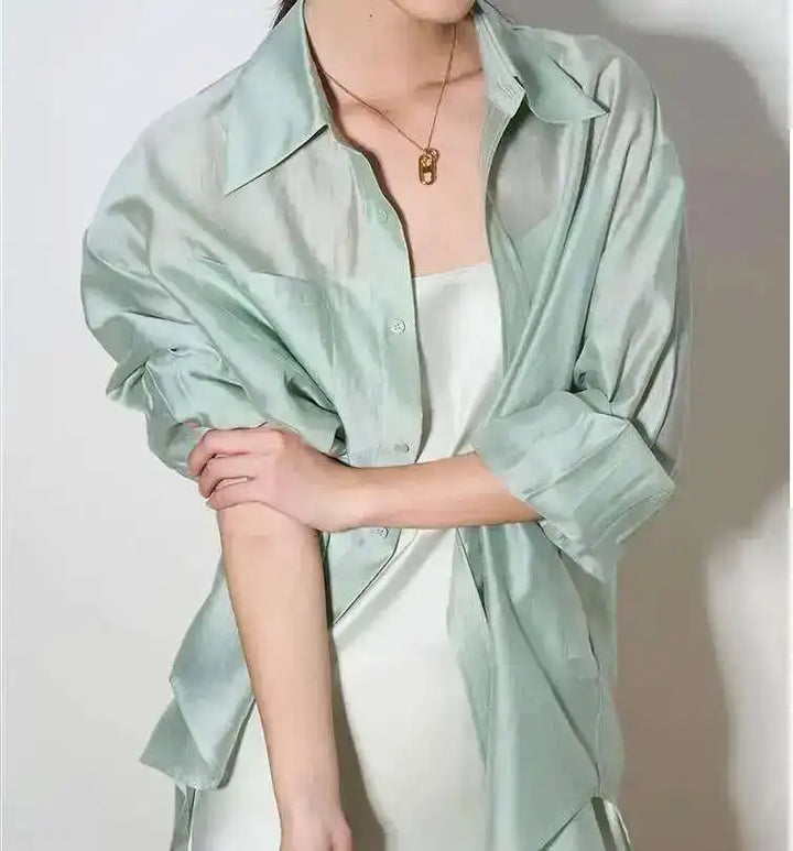 Harper Brooklyn | Silk Poplin Blouse