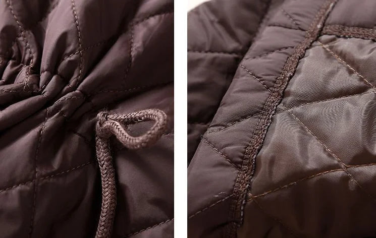 Harper Brooklyn | Quilted Long Coat