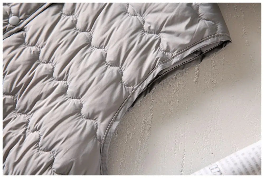 Harper Brooklyn | Puffer Vest in Gold