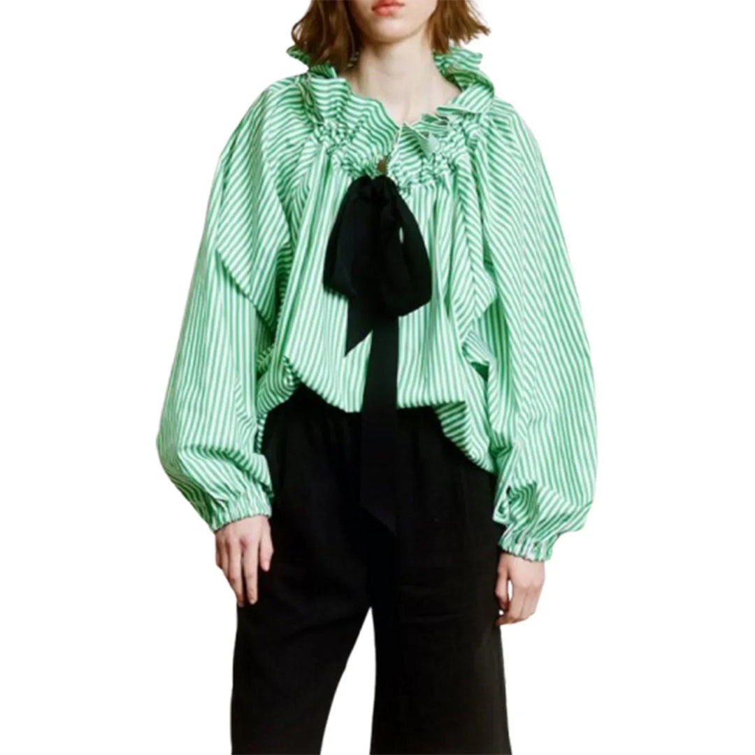 Harper Brooklyn | Puffed Cotton Blouse