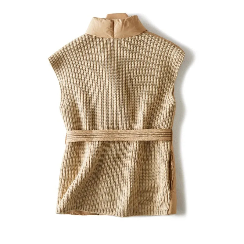 Harper Brooklyn | Belted Down Vest