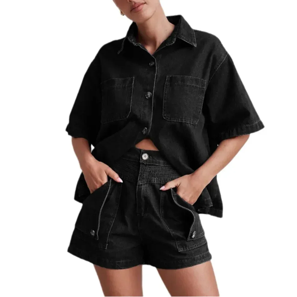 Harper Brooklyn | Denim Set - 100% Cotton