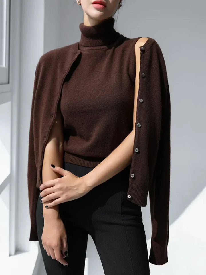 Harper Brooklyn | High-Neck Vest