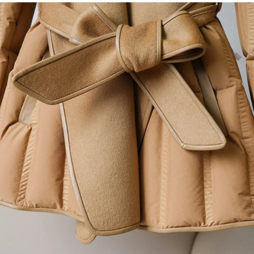 Harper Brooklyn | Belted Down Jacket