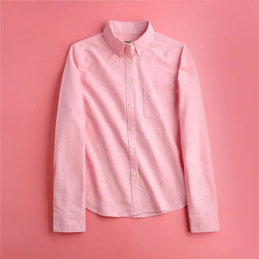 Harper Brooklyn| Oxford Blouse, Pastel