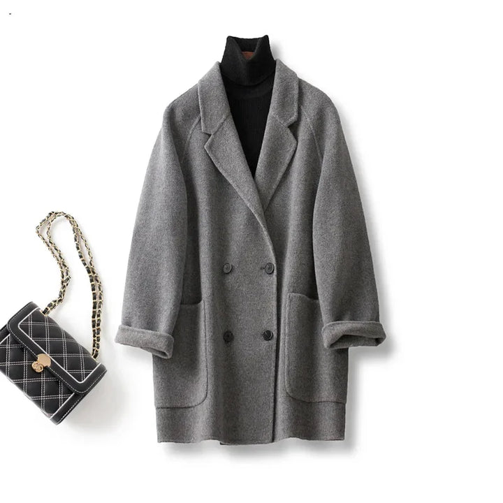 Harper Brooklyn | Wool Herringbone Coat