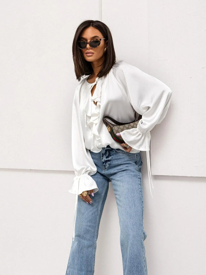 Harper Brooklyn | Satin Blouse