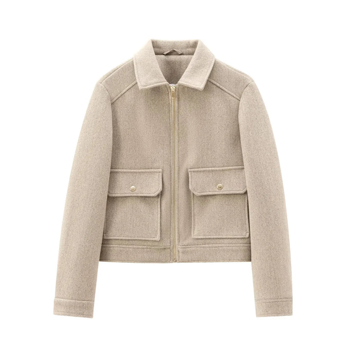 Harper Brooklyn | Women's Wool Bomber Jacket