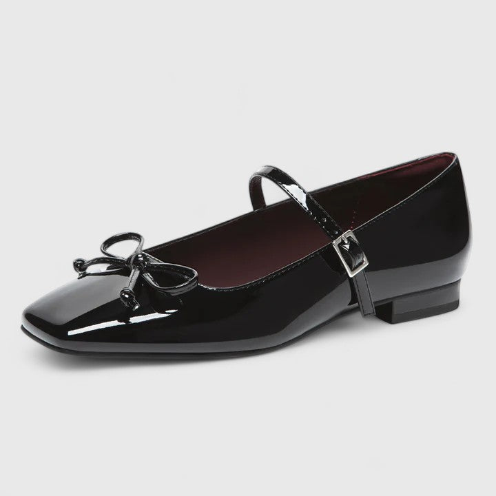 Harper Brooklyn | Orthopedic Square Toe Ballet Flats