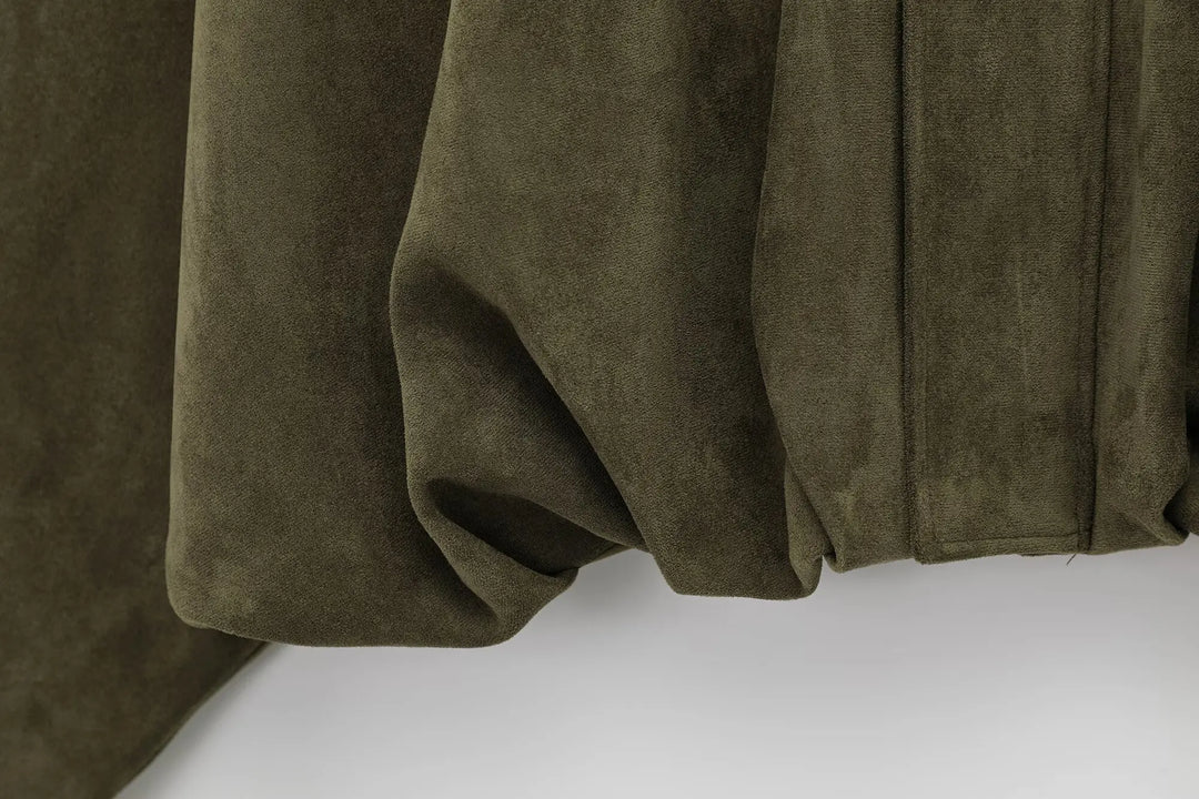 Harper Brooklyn | Women's Suede Bomber