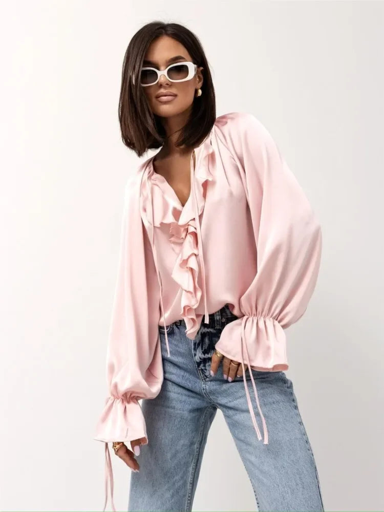 Harper Brooklyn | Satin Blouse