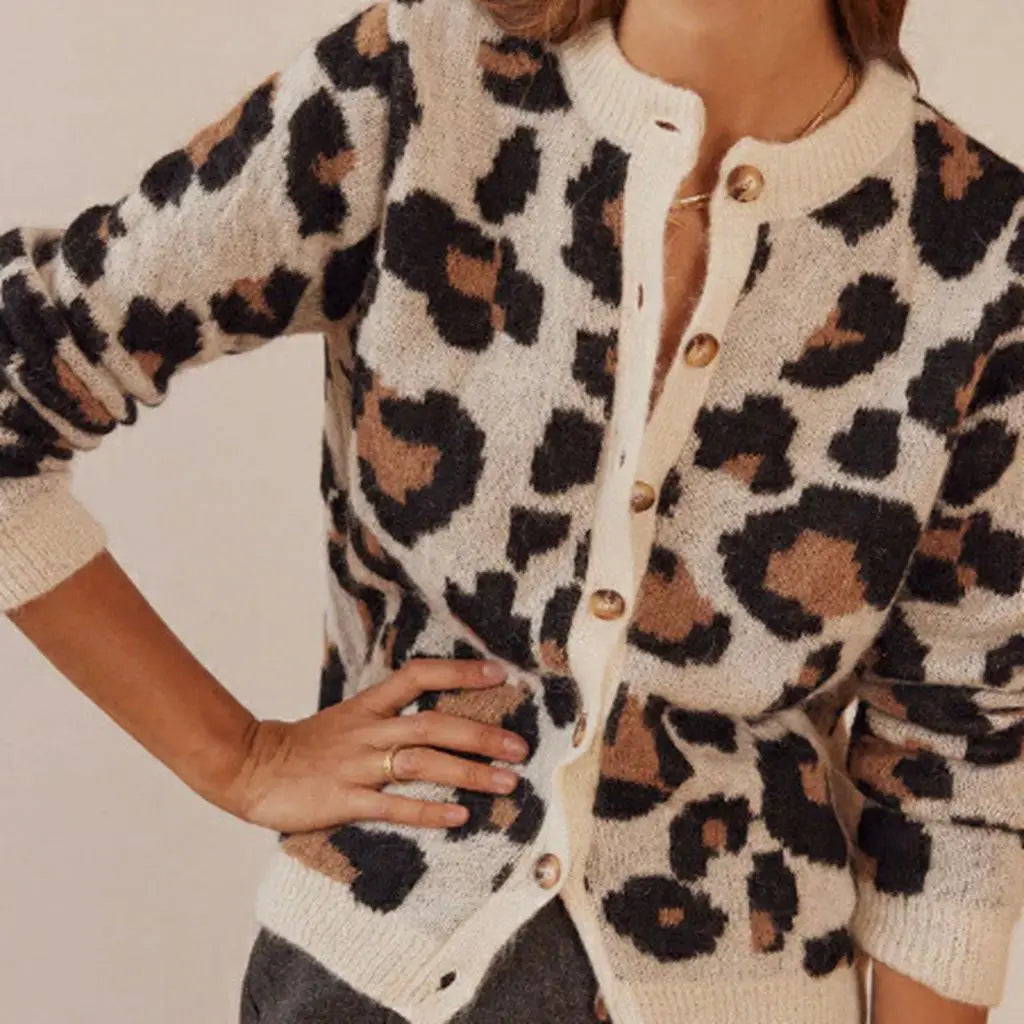 Harper Brooklyn| Top - Leopard Striped