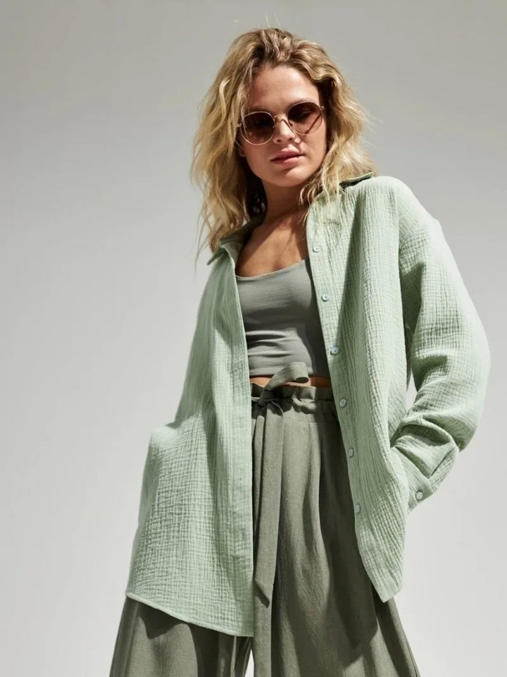 Harper Brooklyn | Cotton Summer Shirt