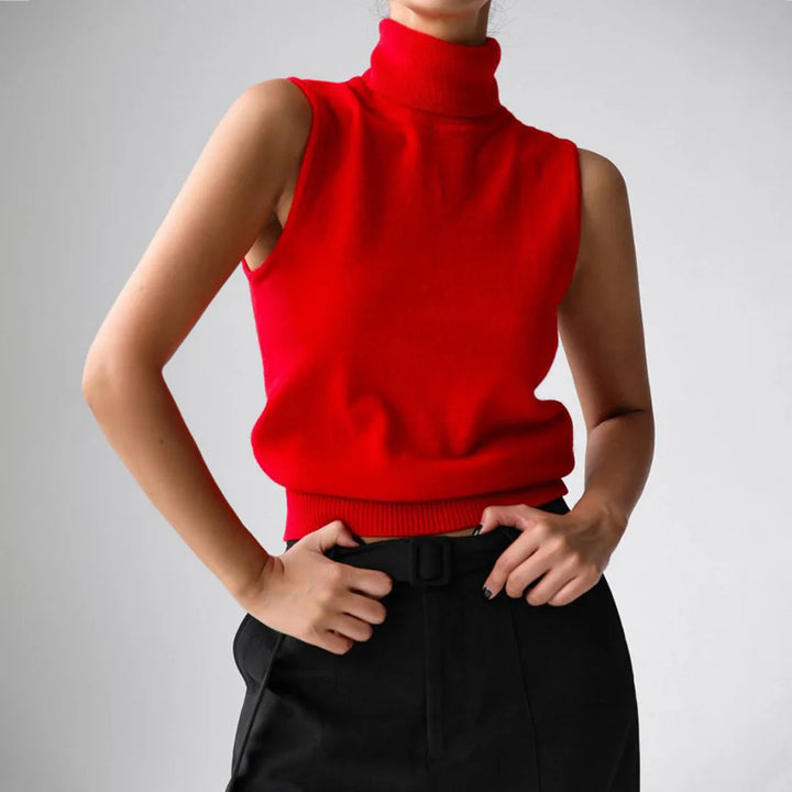 Harper Brooklyn | High-Neck Vest