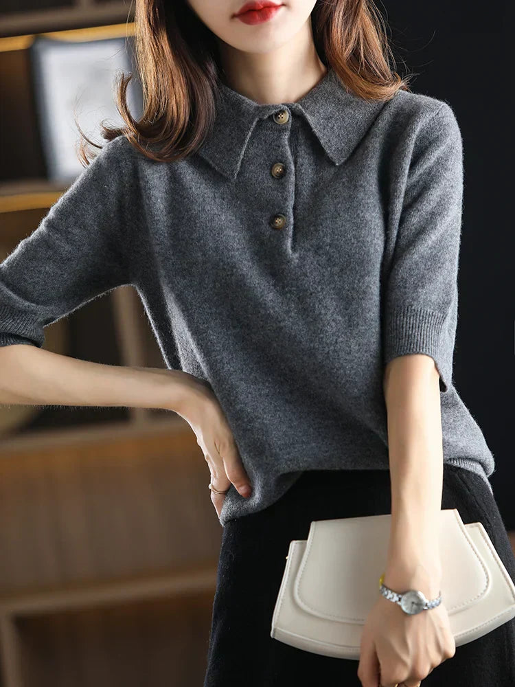Harper Brooklyn | Polo Wool Sweater