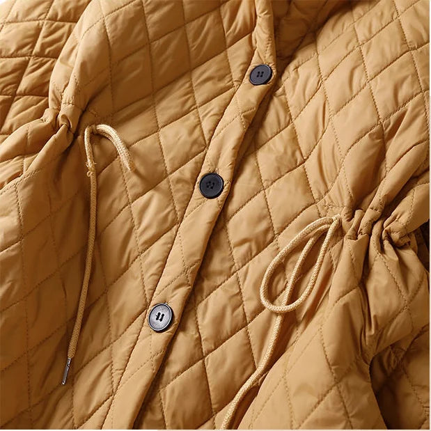 Harper Brooklyn | Quilted Long Coat