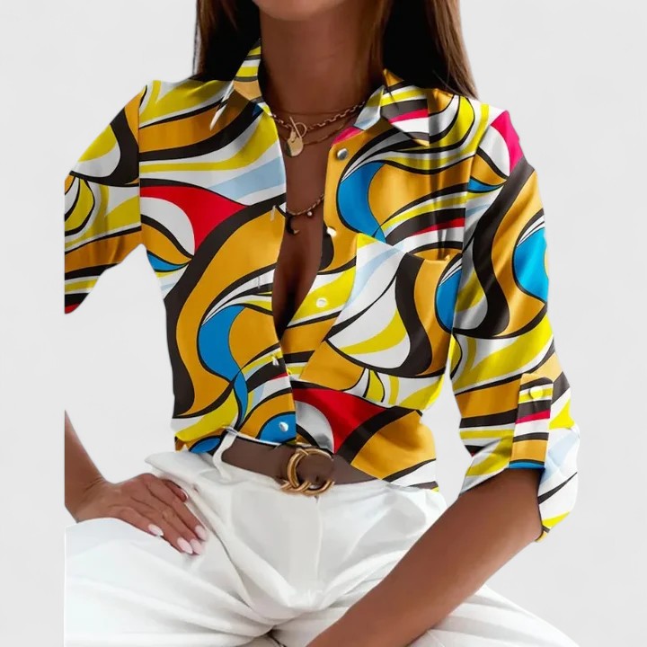 Harper Brooklyn| Long Sleeve Blouse