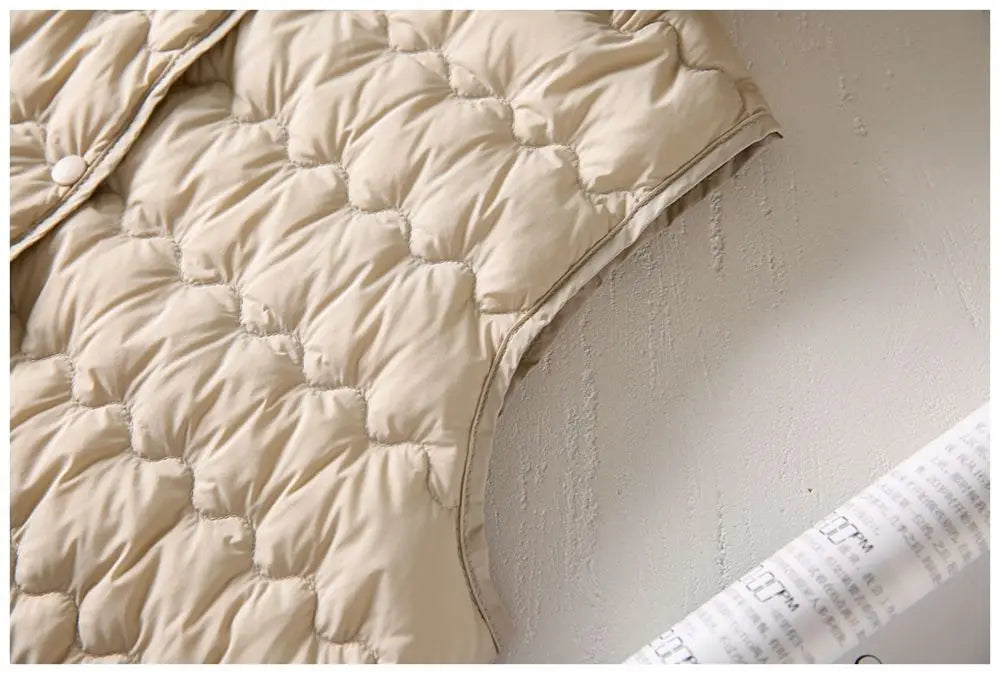 Harper Brooklyn | Puffer Vest in Gold