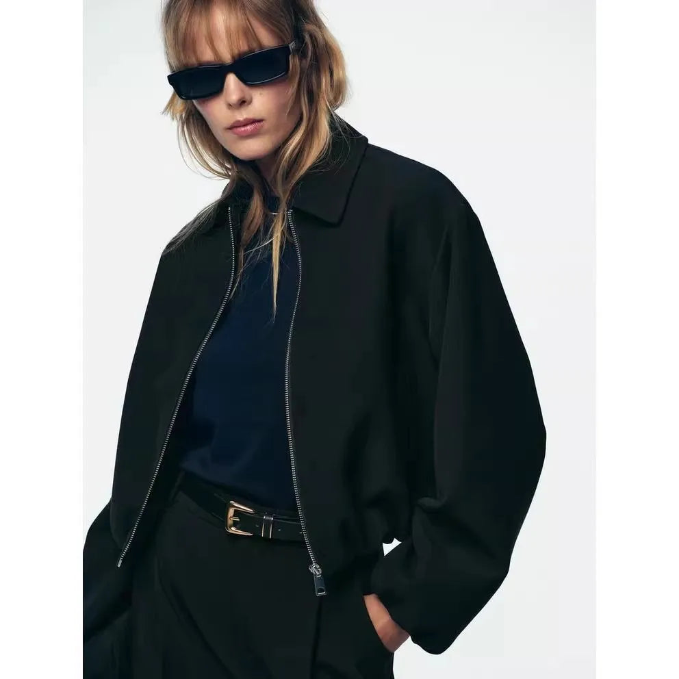 Harper Brooklyn | Zip Puffy Jacket