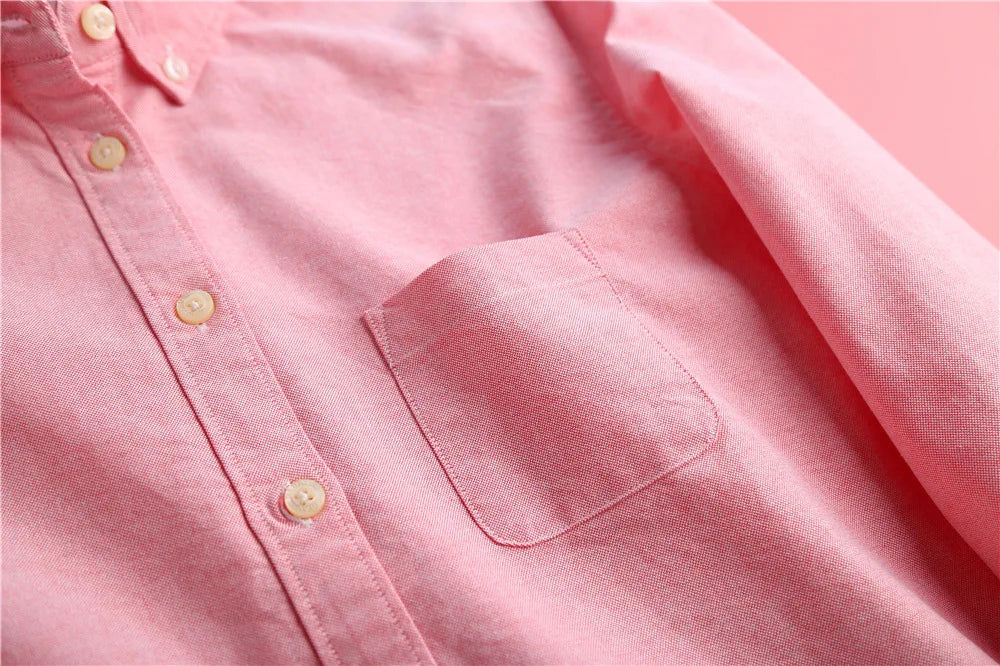 Harper Brooklyn| Oxford Blouse, Pastel