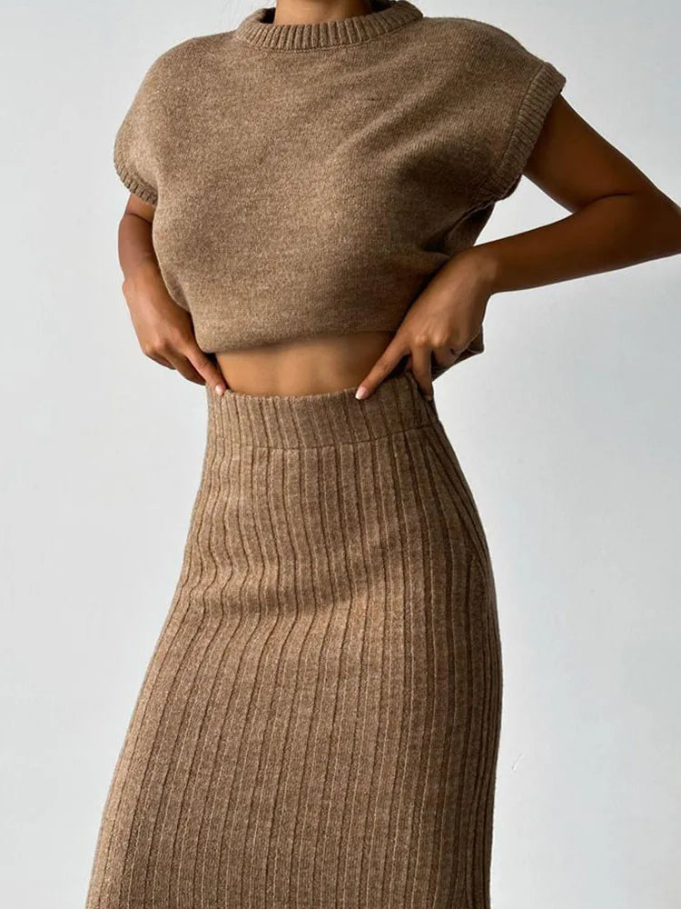 Harper Brooklyn | Rib Sleeveless Set