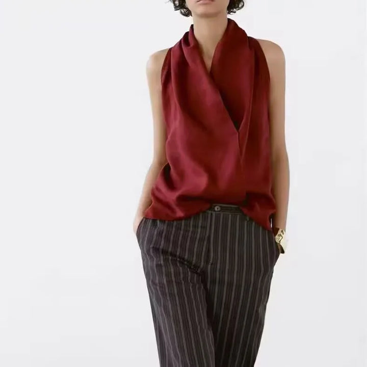 Harper Brooklyn | Drape Linen Vest