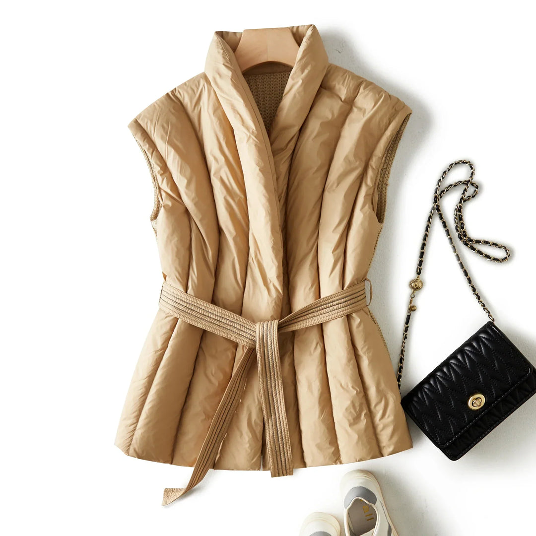 Harper Brooklyn | Belted Down Vest