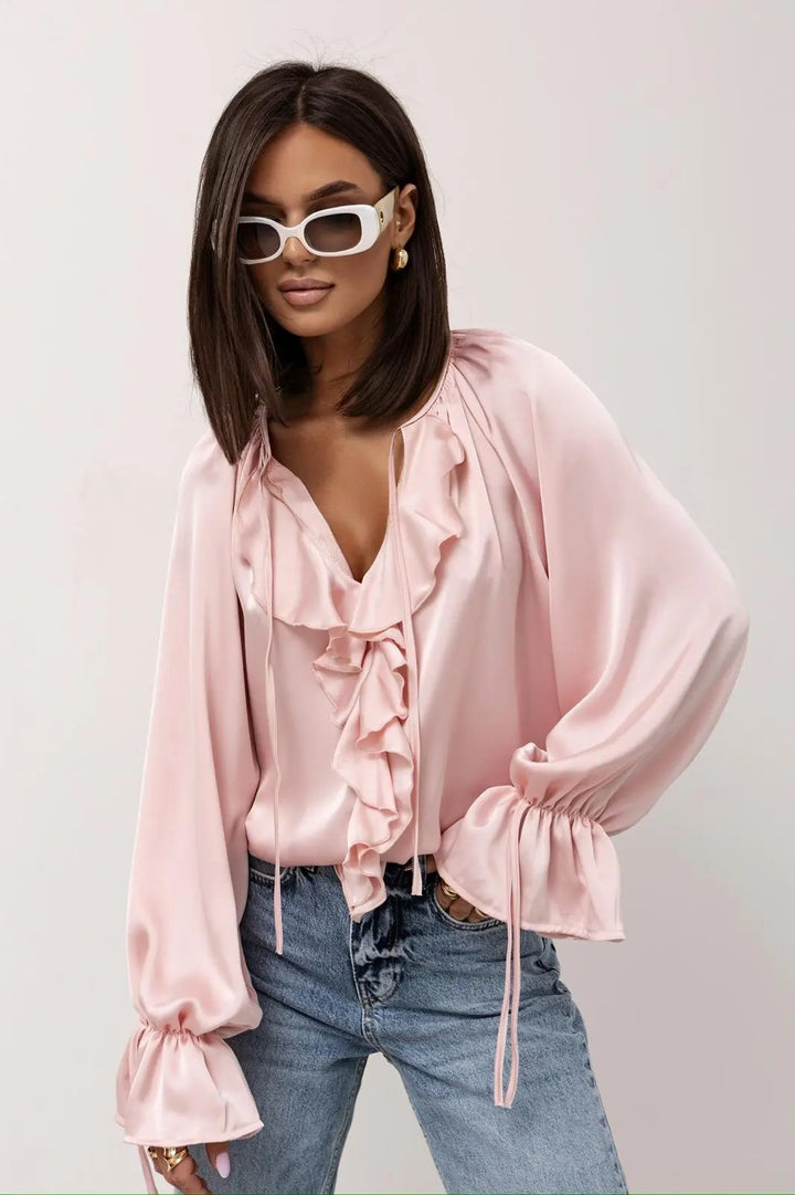 Harper Brooklyn | Satin Blouse