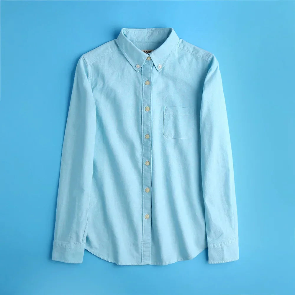 Harper Brooklyn| Oxford Blouse, Pastel