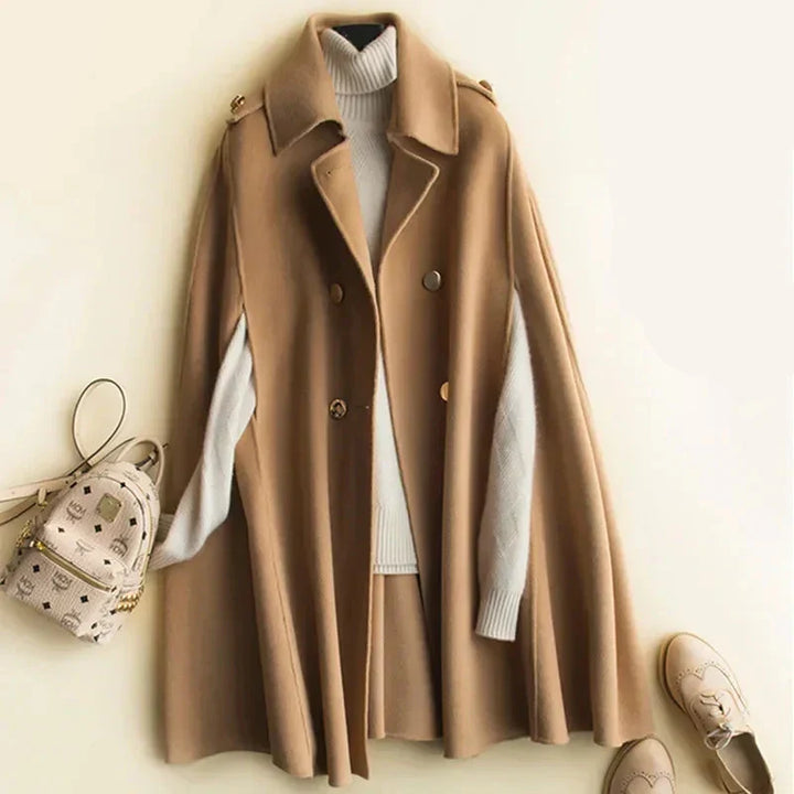 Harper Brooklyn| Wool Cape Coat
