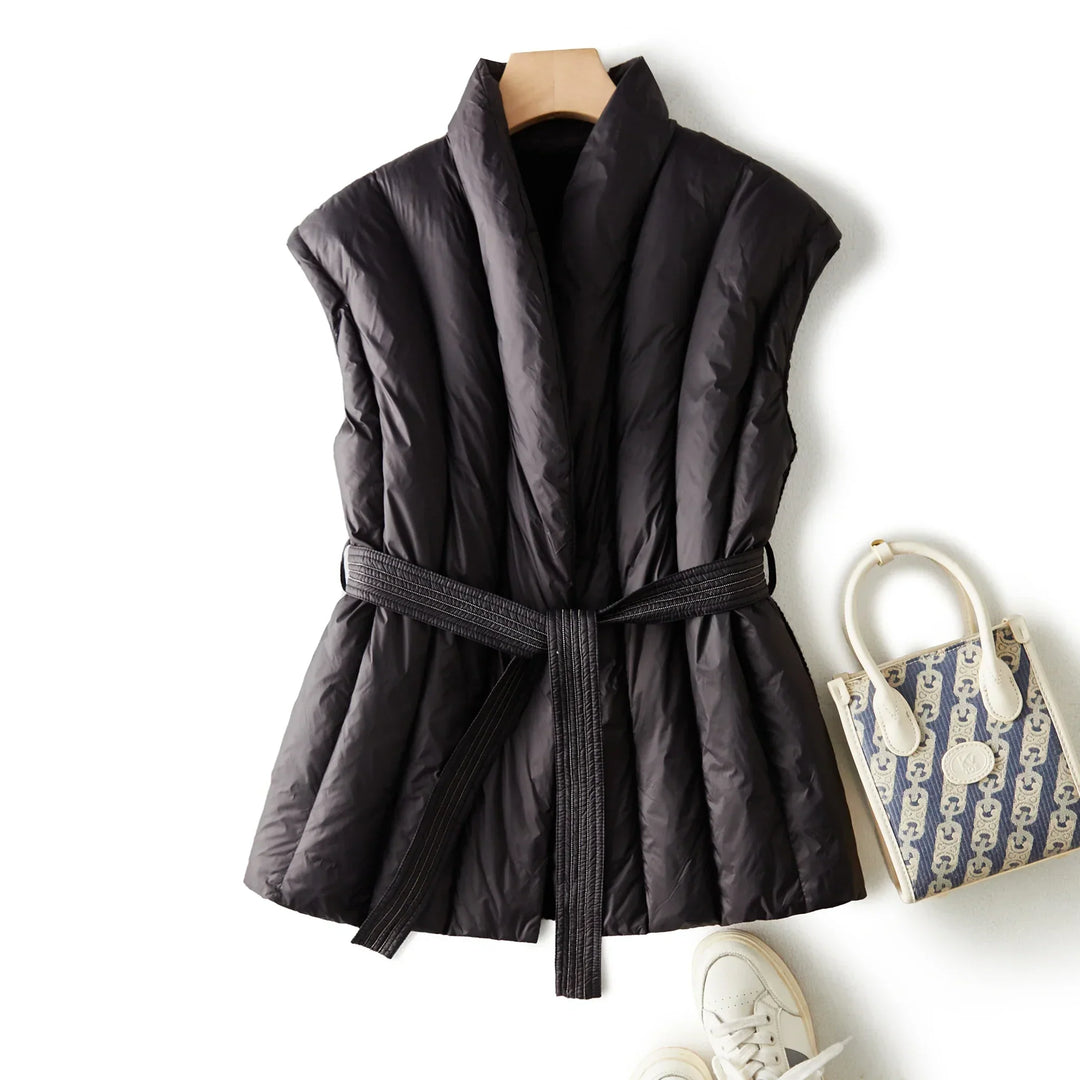 Harper Brooklyn | Belted Down Vest