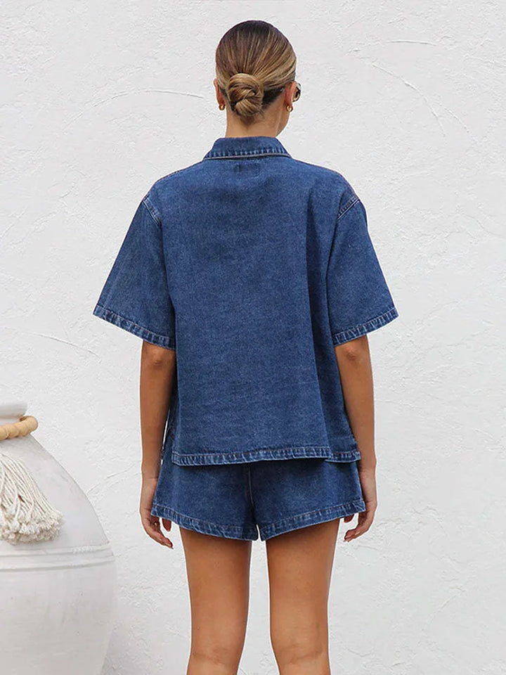 Harper Brooklyn | Denim 2-Piece Set
