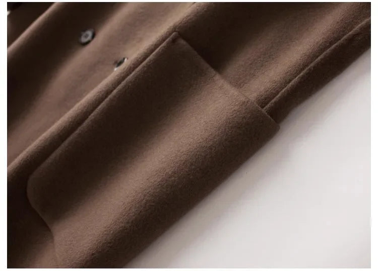 Harper Brooklyn | Wool Herringbone Coat