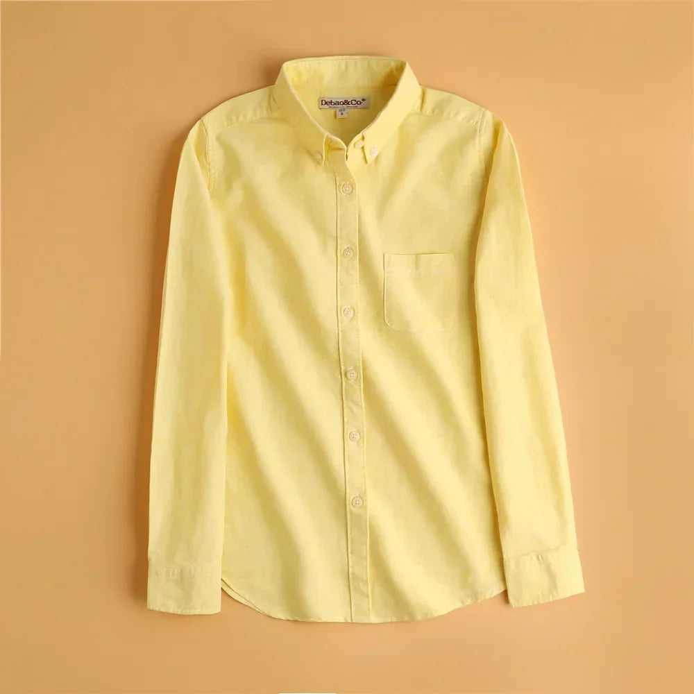 Harper Brooklyn| Oxford Blouse, Pastel