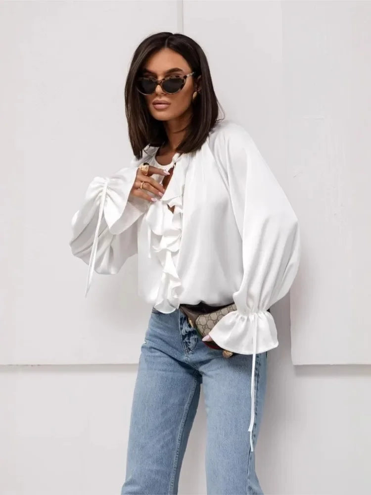 Harper Brooklyn | Satin Blouse