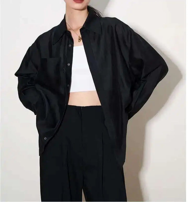 Harper Brooklyn | Silk Poplin Blouse