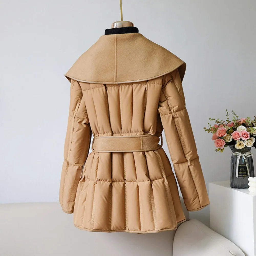 Harper Brooklyn | Belted Down Jacket