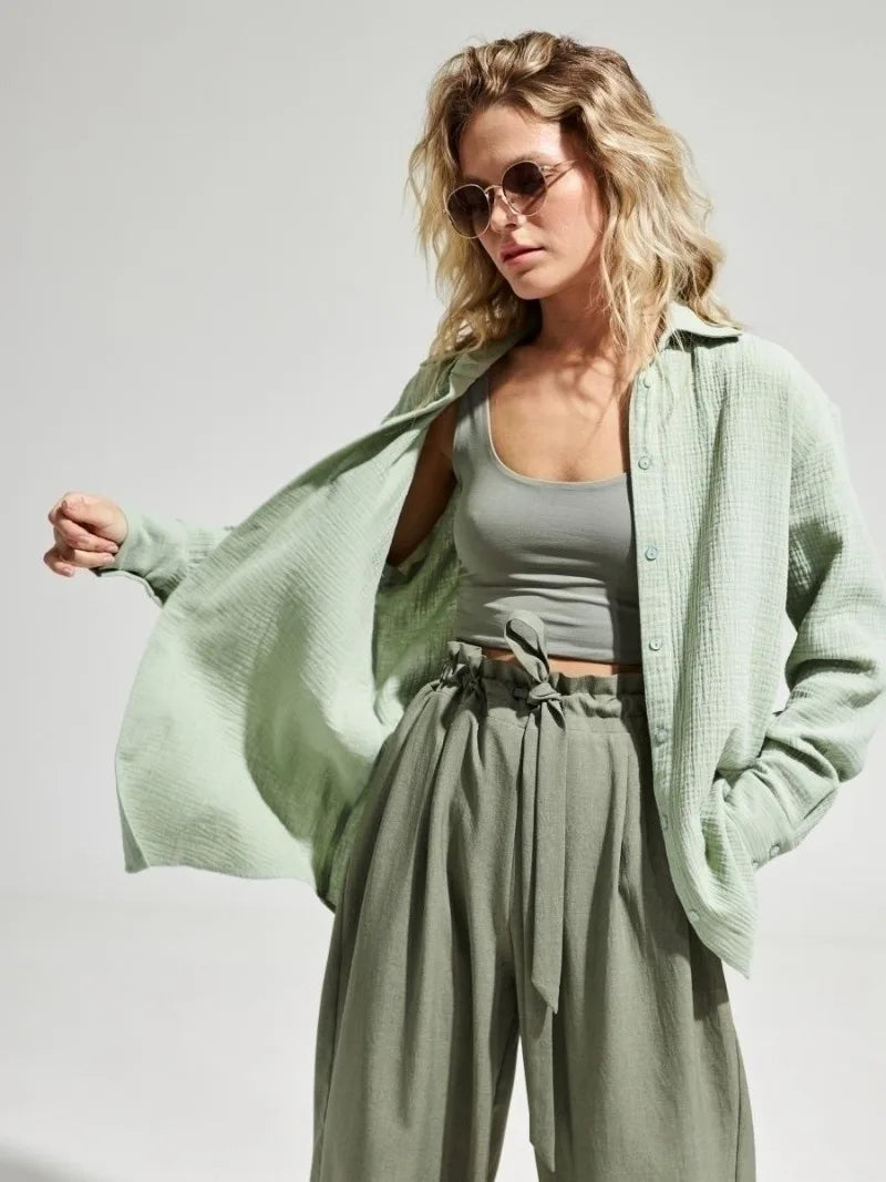 Harper Brooklyn | Cotton Summer Shirt