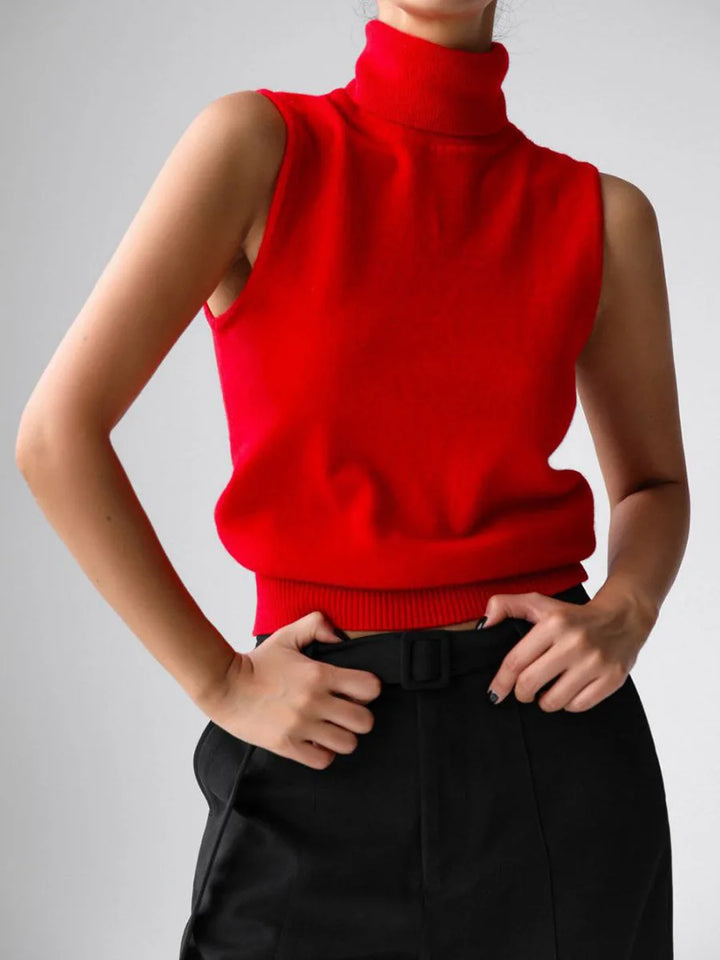 Harper Brooklyn | High-Neck Vest