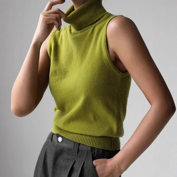 Harper Brooklyn | High-Neck Vest