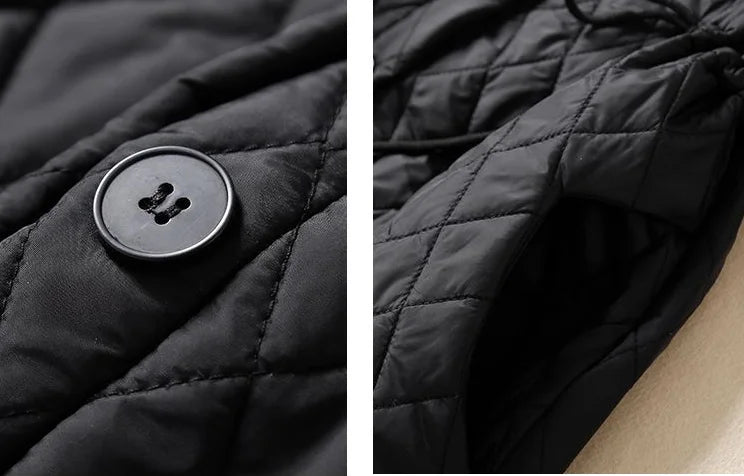 Harper Brooklyn | Quilted Long Coat