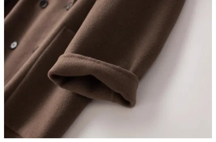 Harper Brooklyn | Wool Herringbone Coat