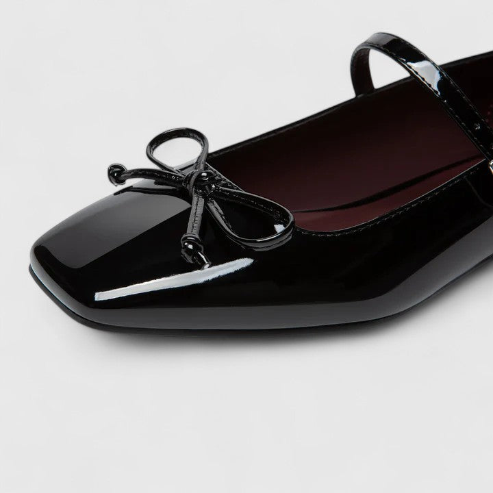 Harper Brooklyn | Orthopedic Square Toe Ballet Flats