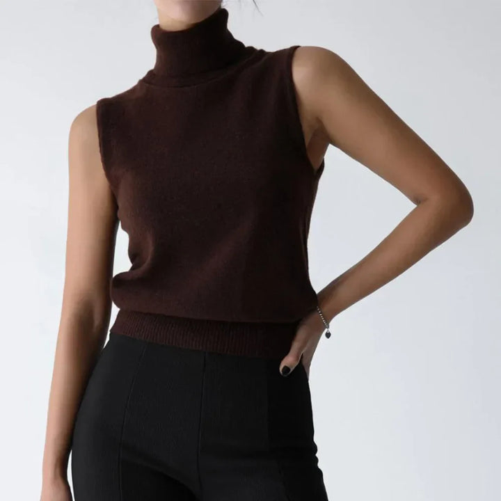 Harper Brooklyn | High-Neck Vest