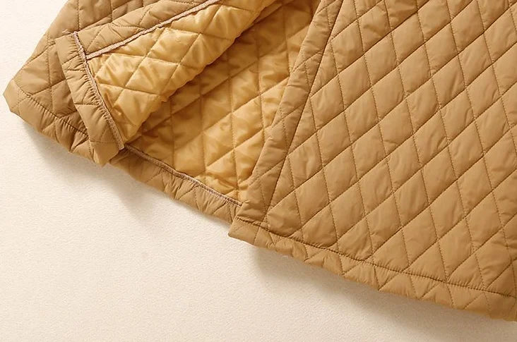 Harper Brooklyn | Quilted Long Coat