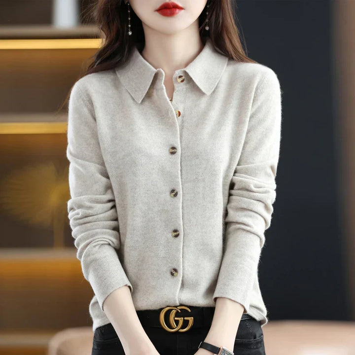 Harper Brooklyn| Polo Cardigan