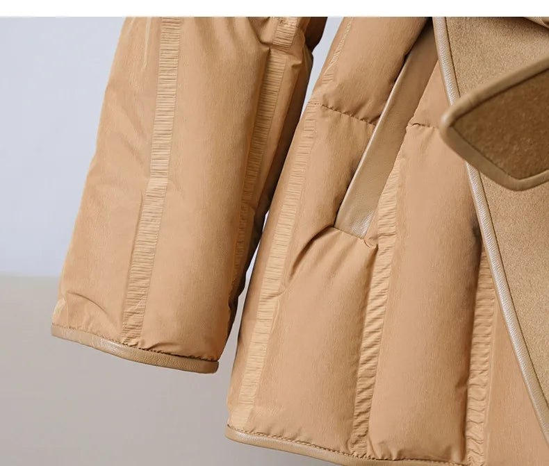 Harper Brooklyn | Belted Down Jacket