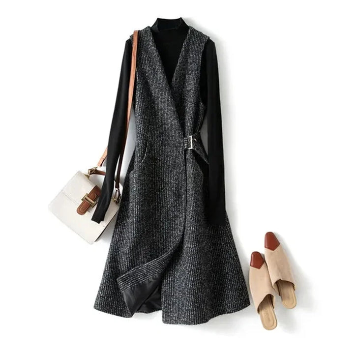 Harper Brooklyn| Textured Wrap Vest