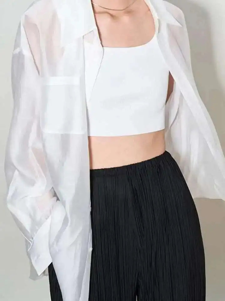 Harper Brooklyn | Silk Poplin Blouse