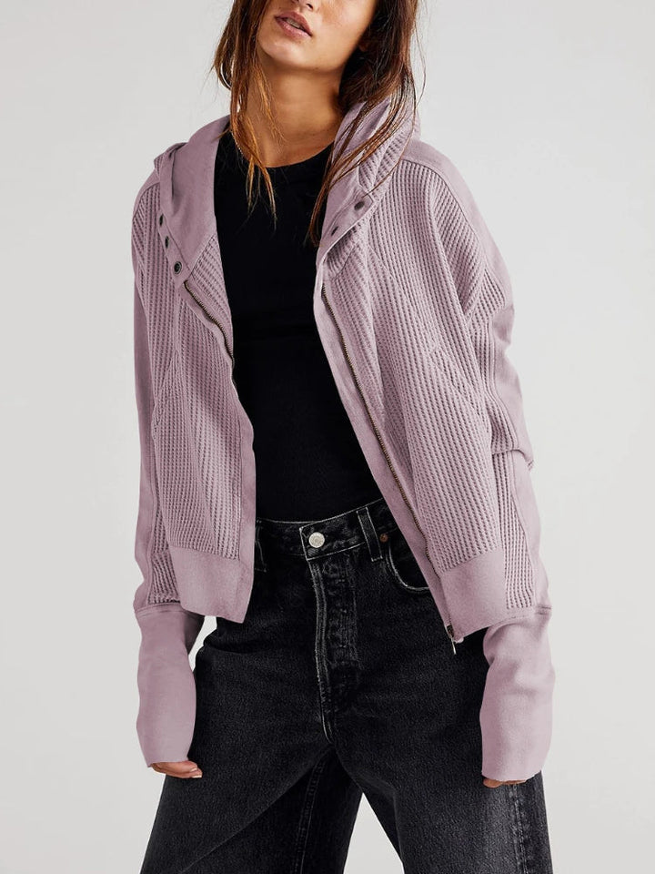 Harper Brooklyn | Waffle Hoodie